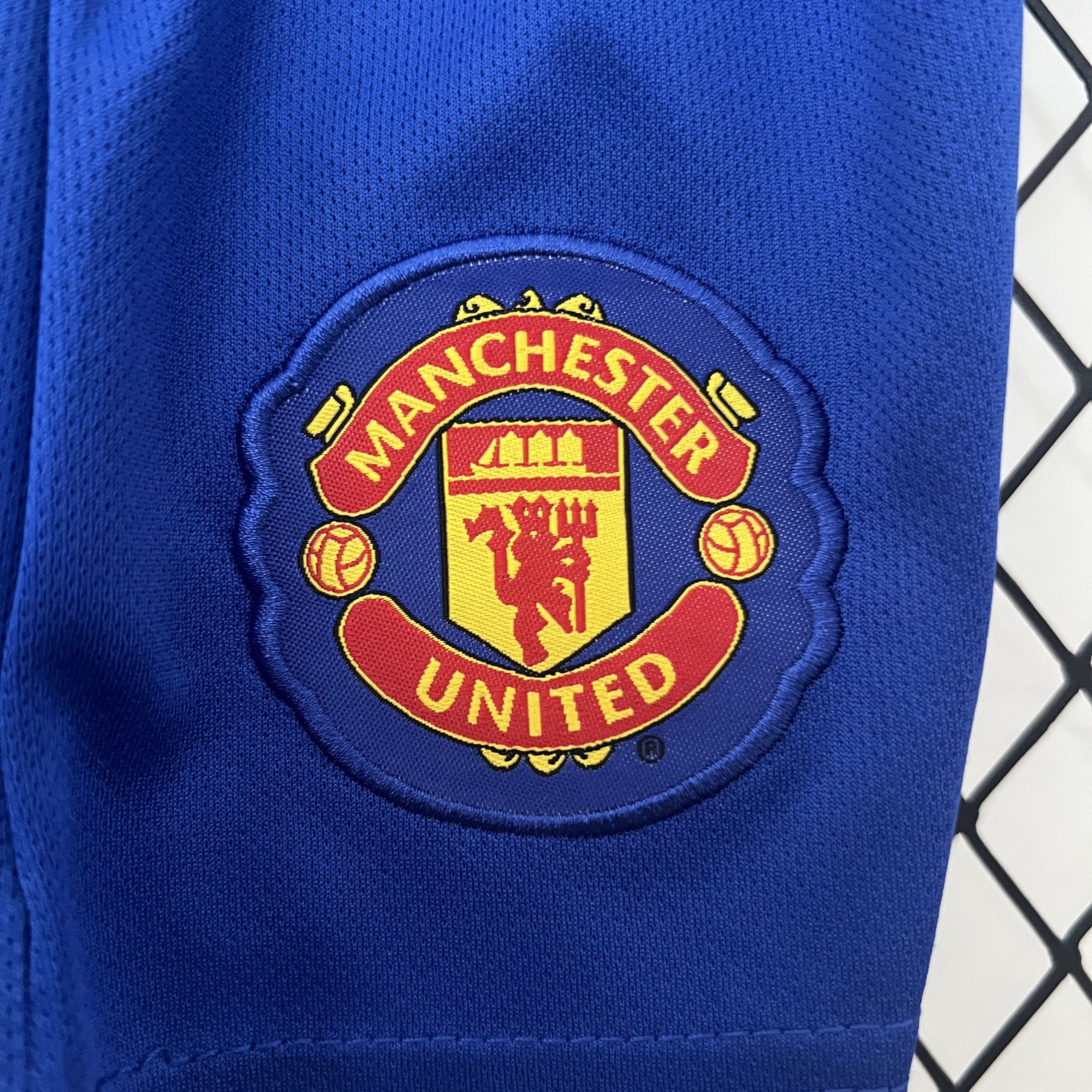 Manchester United 08-09 Third Retro Kid Kits Children Sets Jerseys