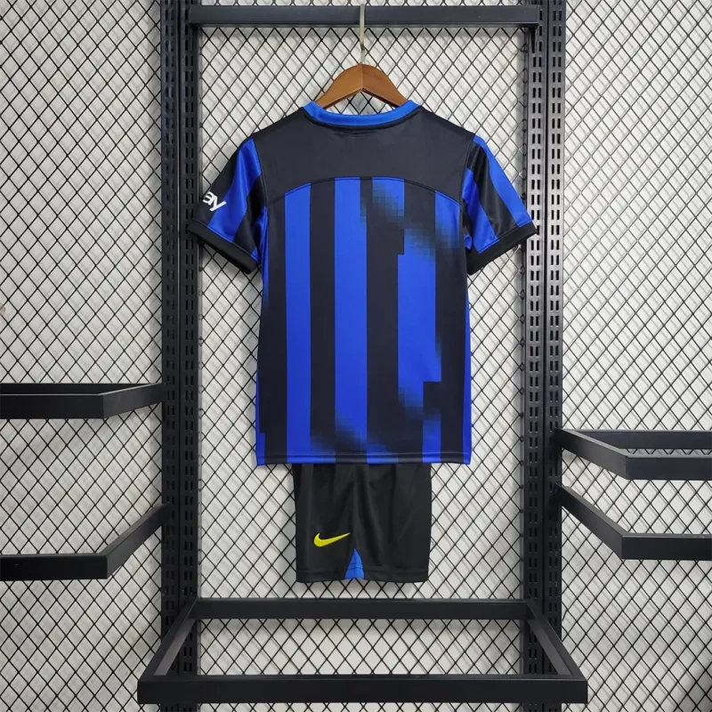 23-24 Inter Milan Home Kids Kit Jersey+Shorts