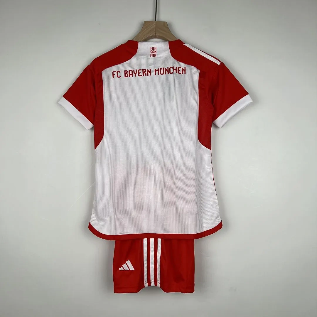 23-24 Kids Bayern Munich Home Jersey Kit