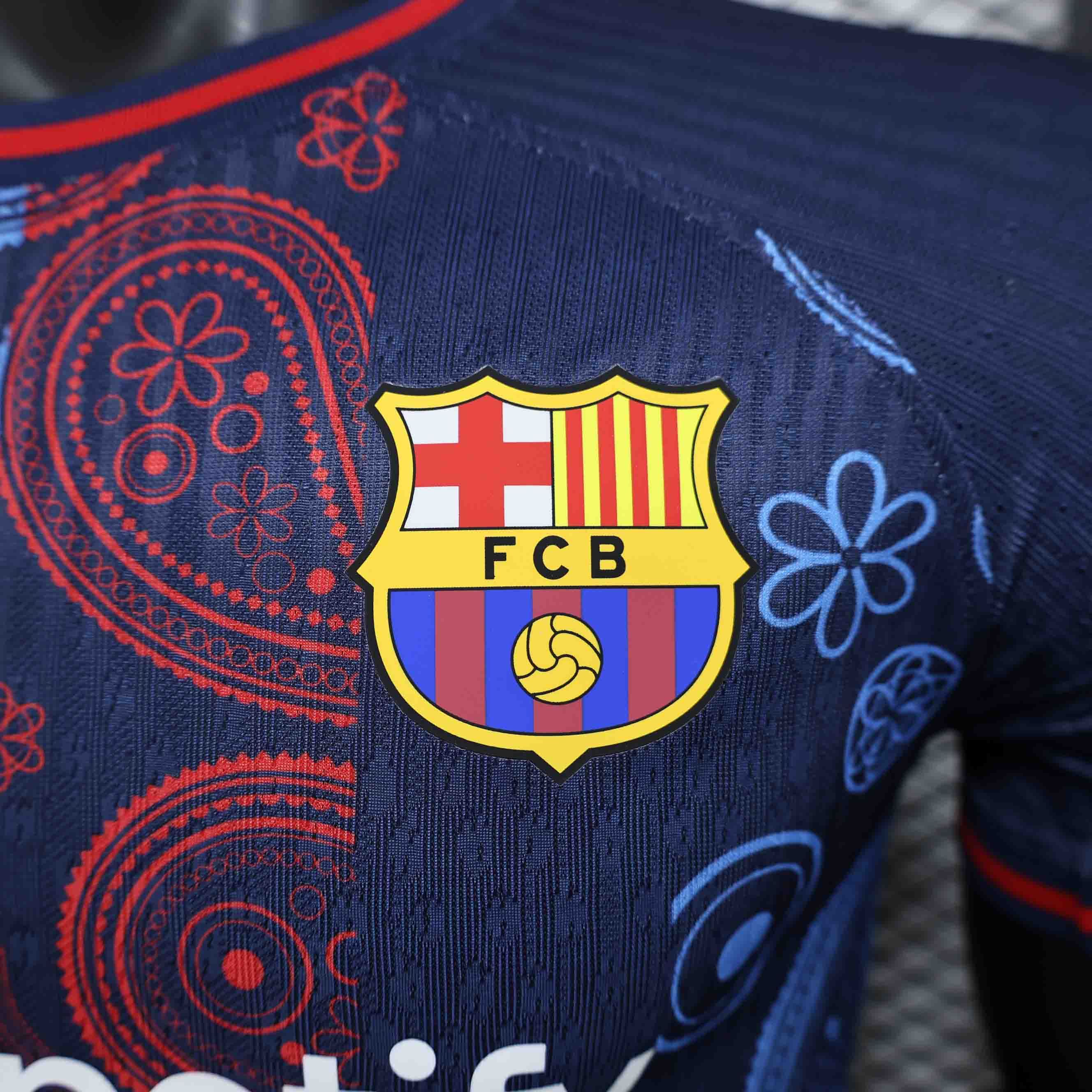 24-25 Barcelona Special Edition Light Blue Player Version Shirt Sport
