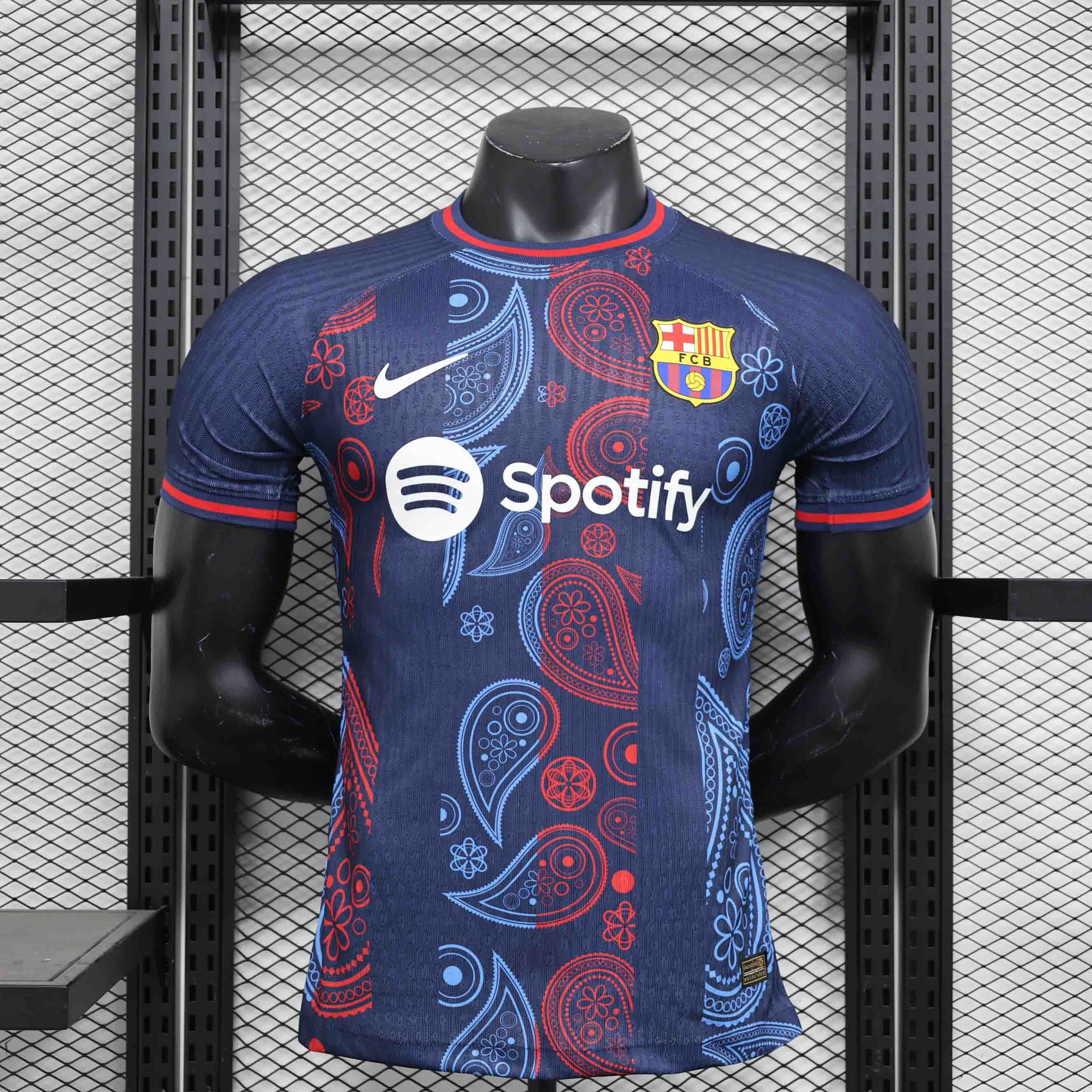 24-25 Barcelona Special Edition Light Blue Player Version Shirt Sport