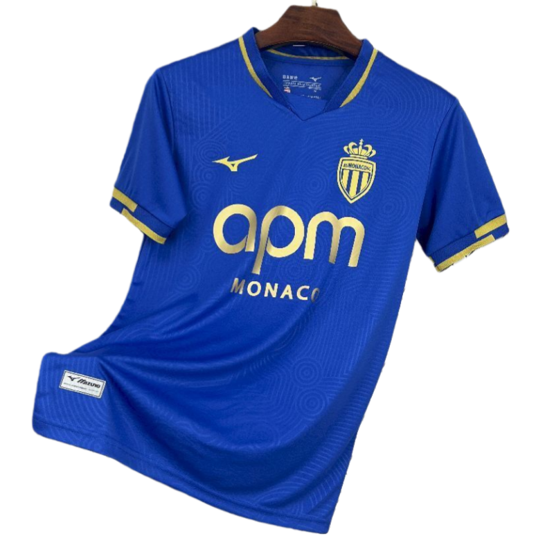 2025-26 AS Monaco Away Soccer jersey Fan version