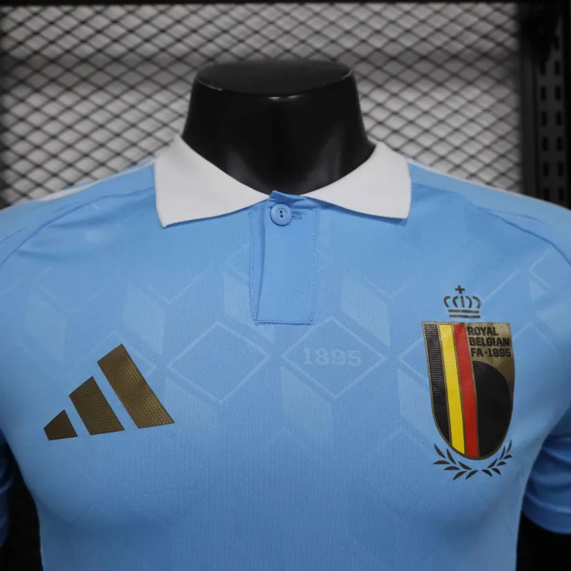 Euro Belgium Nation 2024 Away Jersey Player Version