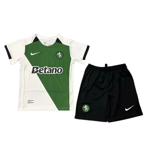 Kids Sporting CP 100th Anniversary Special Edition Jerseys 2024-25