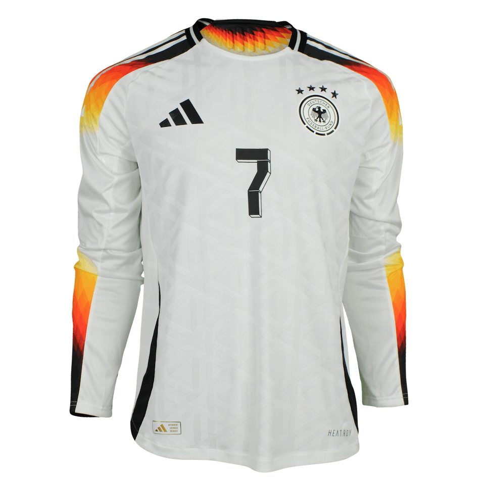 HAVERTZ #7 2024 Germany Nation Euro Cup Home Jersey Long Sleeve Player Version