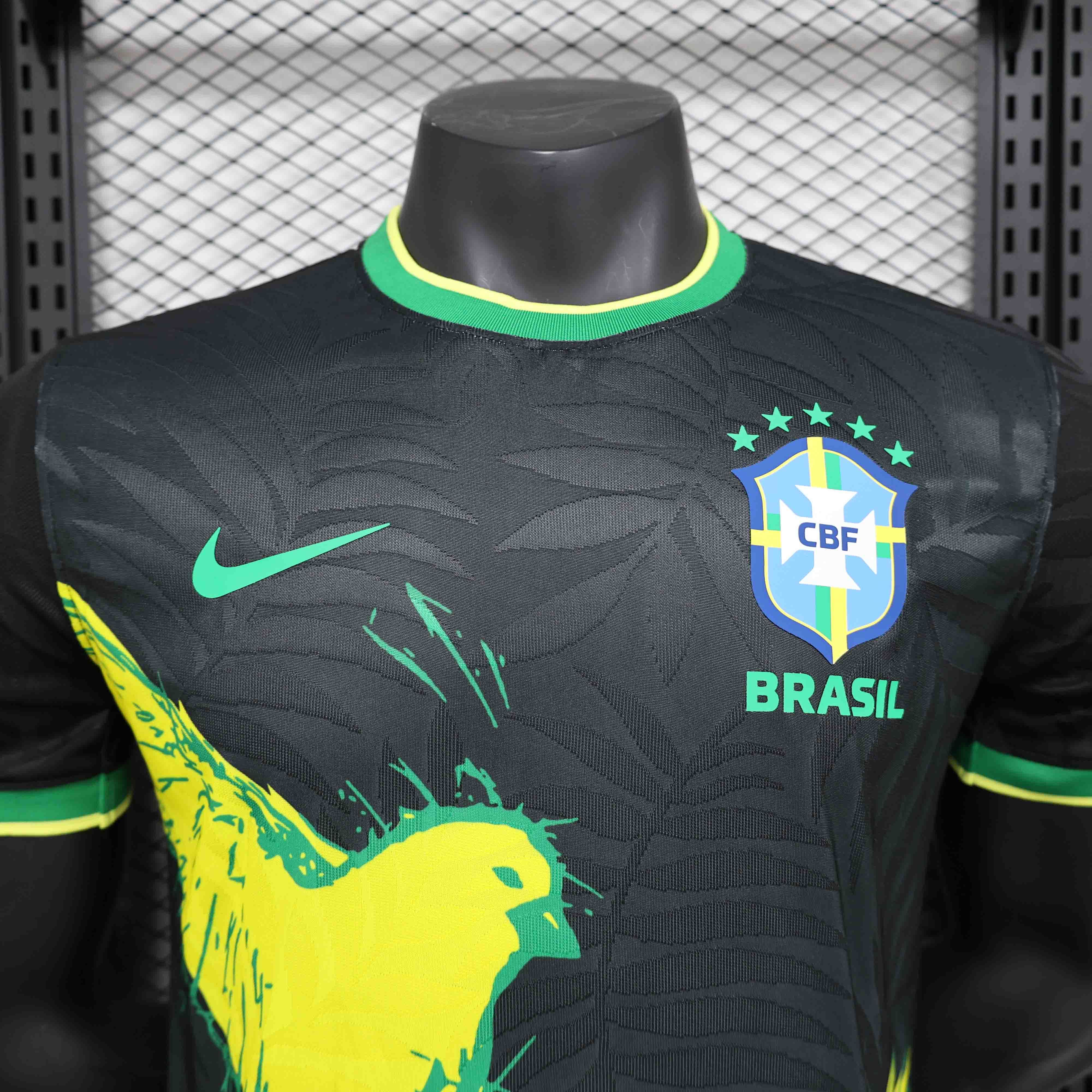 Brazil Special Edition Shirt Soccer Jersey Player Version 2025