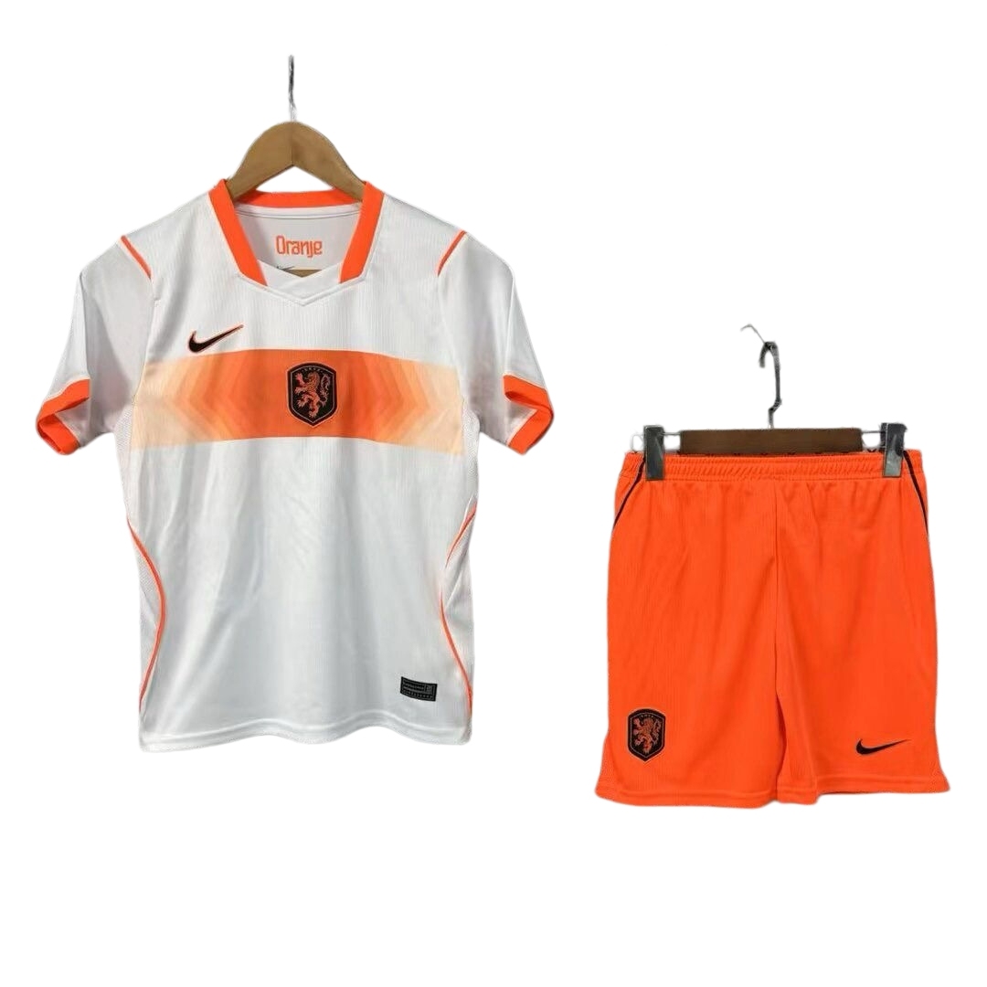 Netherlands 2026 World Cup Away Kids Fan Version Kit &amp; Jersey
