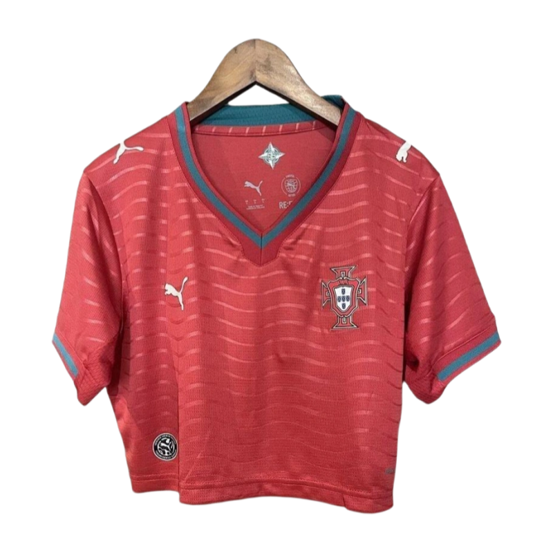 Portugal World Cup 2026 Home Women's Crop Top