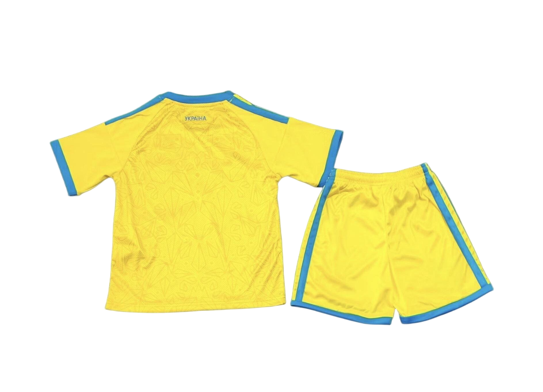 Ukraine Football Jersey Home Kids Kit Jersey+Shorts World Cup 2026