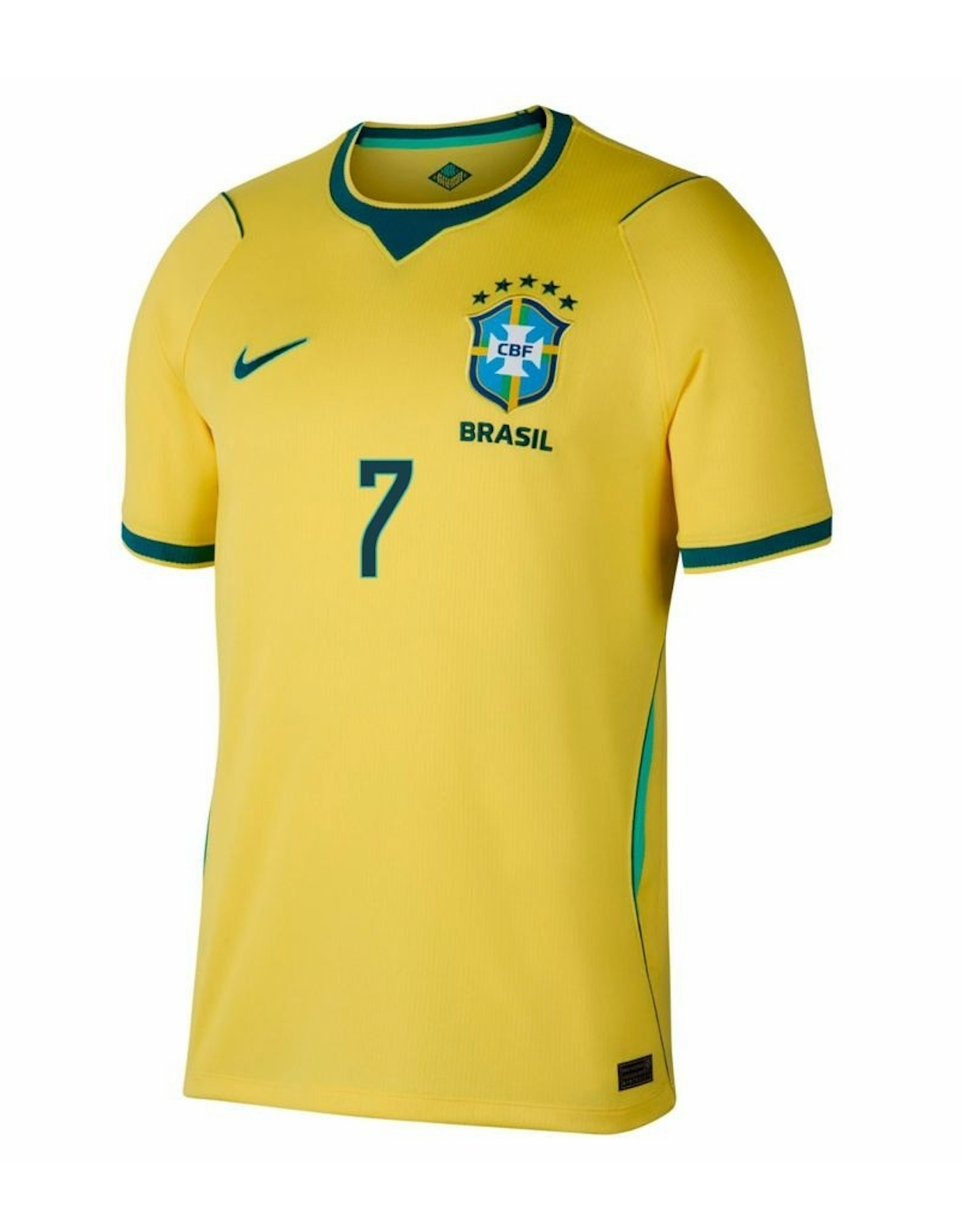 VINI JR. #7 Brazil Soccer Jersey Home Custom Shirt World Cup 2026