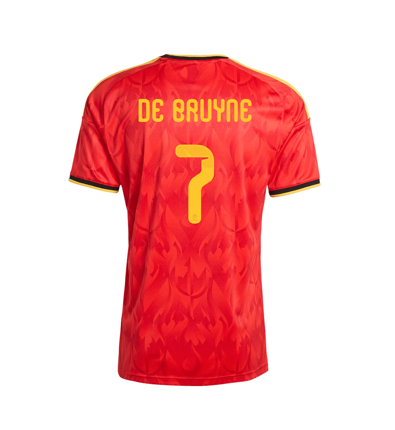 DE BRUYNE #7 Belgium Soccer Jersey Home Custom Shirt World Cup 2026