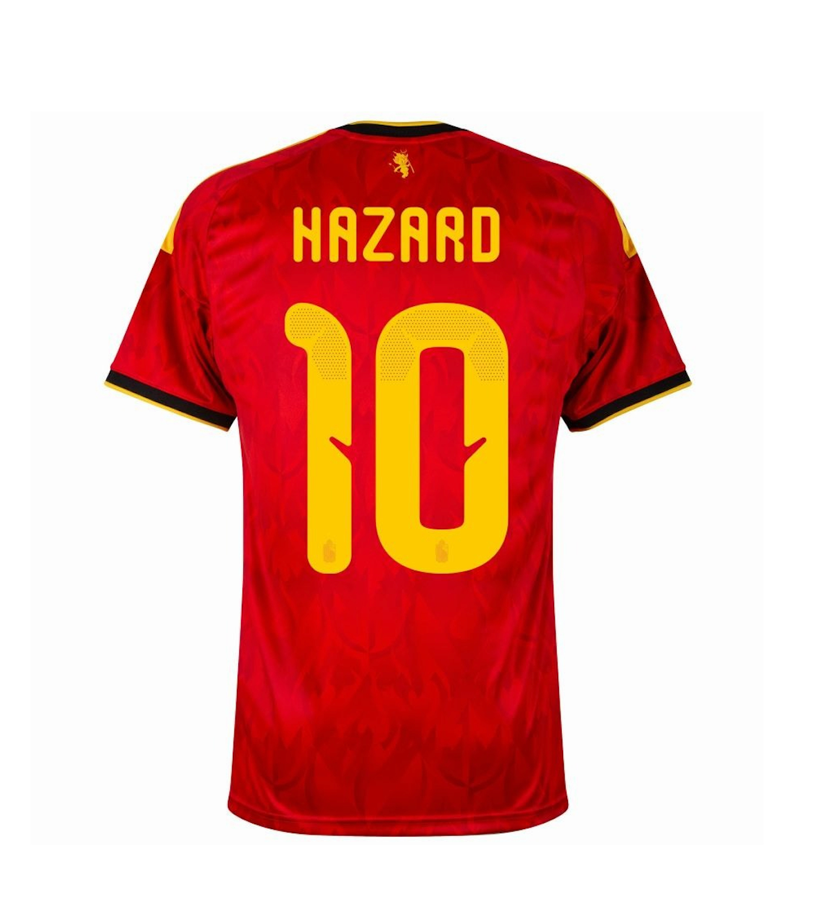 HAZARD #10 Belgium Soccer Jersey Home Custom Shirt World Cup 2026