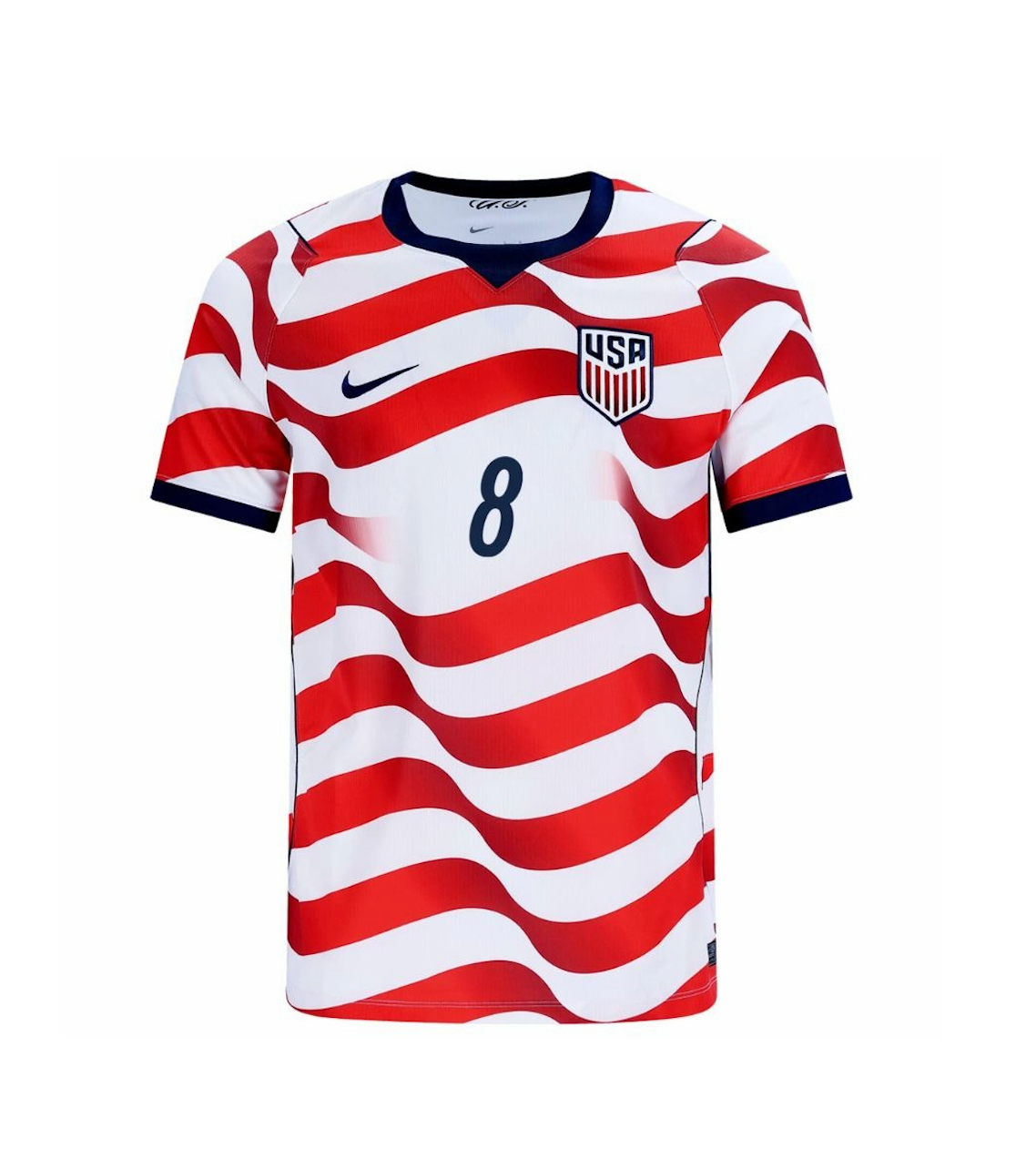 McKENNIE #8 USA Soccer Jersey Home Custom Shirt World Cup 2026