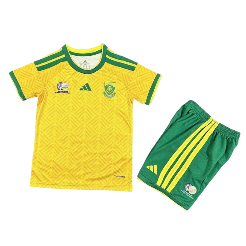 South Africa World Cup 2026 Home Kids Kit &amp; Jersey + Shorts