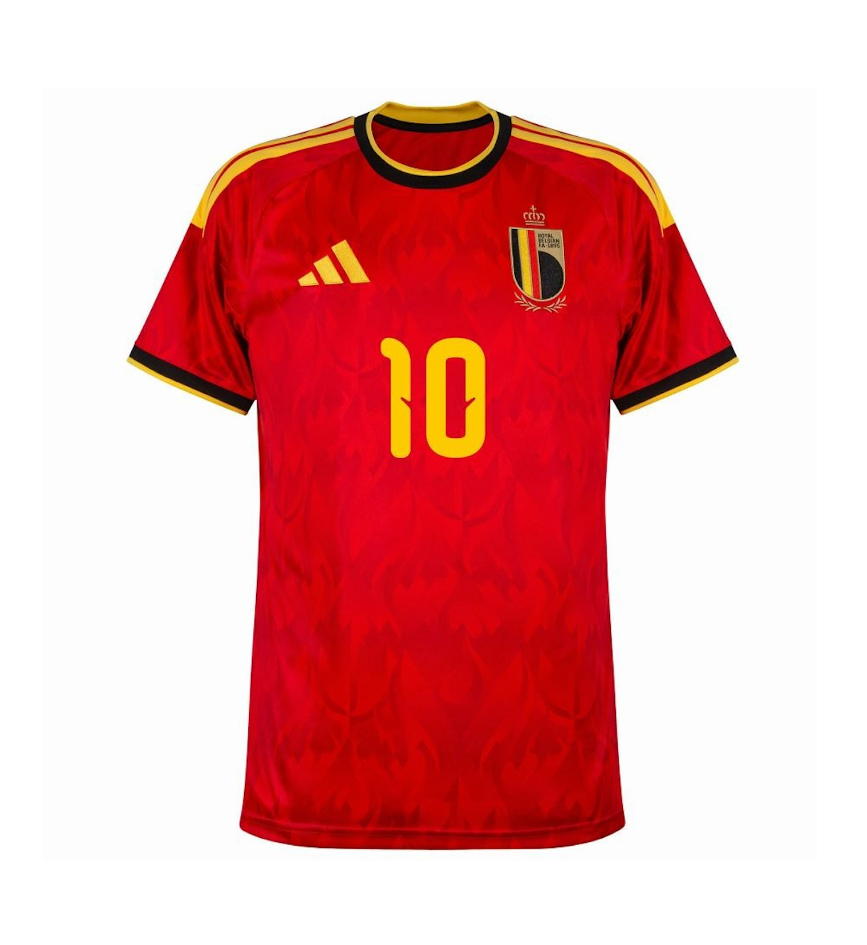 HAZARD #10 Belgium Soccer Jersey Home Custom Shirt World Cup 2026
