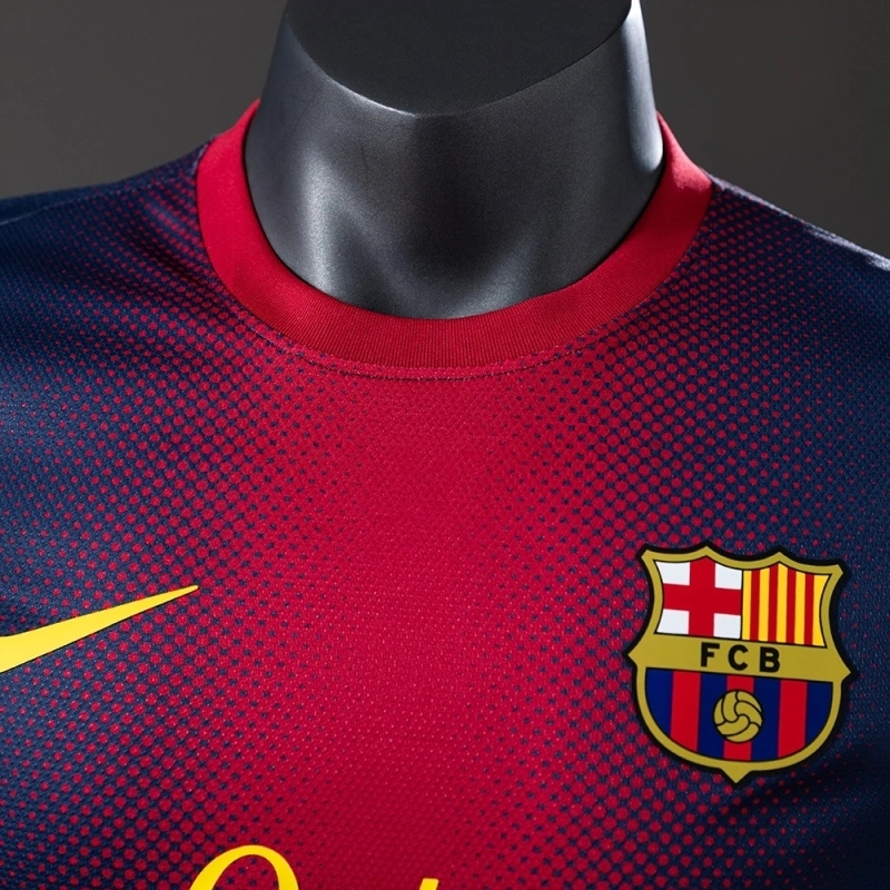 2012-13 BARCELONA HOME LONG SLEEVE (PLAYER VERSION)