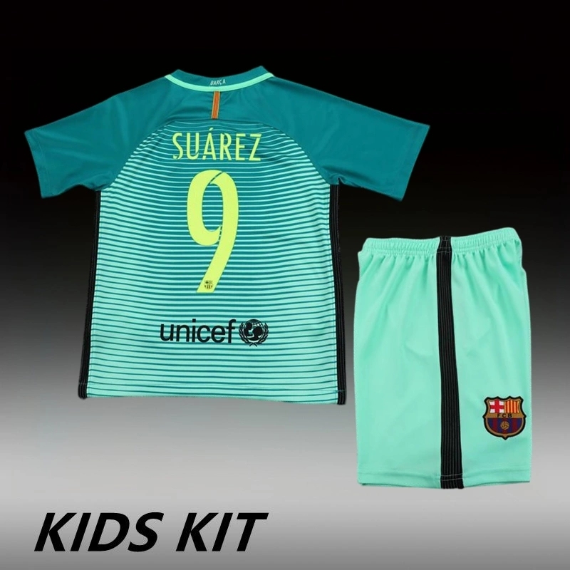 2016-17 BARCELONA THIRD AWAY KIDS KIT
