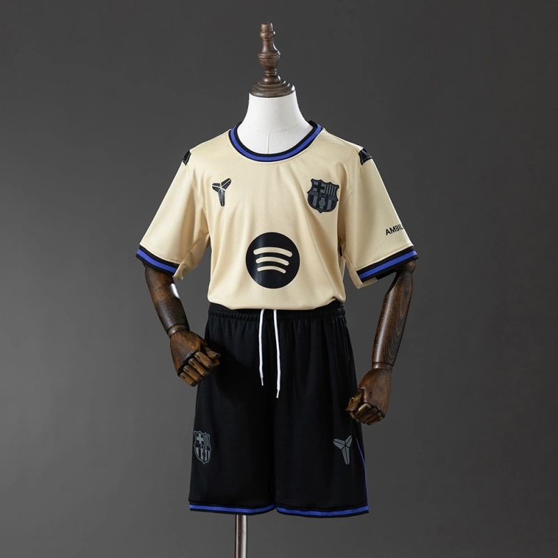 2025-26 BARCELONA AWAY MEN AND KIDS KIT