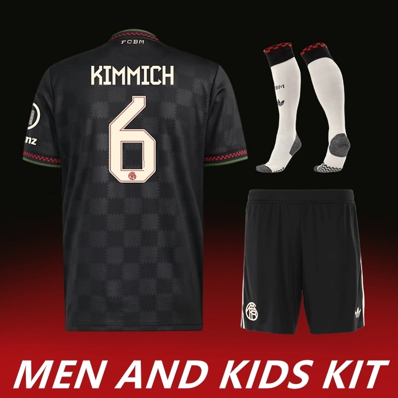 2025-26 BAYERN MUNICH THIRD AWAY MEN AND KIDS KIT