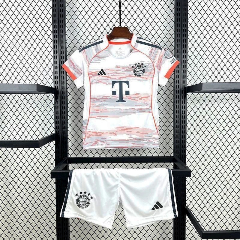 2025-26 BAYERN MUNICH AWAY MEN AND KIDS KIT