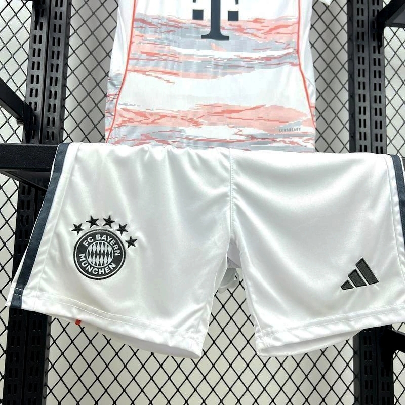 2025-26 BAYERN MUNICH AWAY MEN AND KIDS KIT