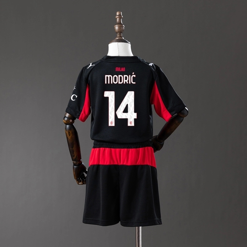2025-26 AC MILAN HOME MEN AND KIDS KIT