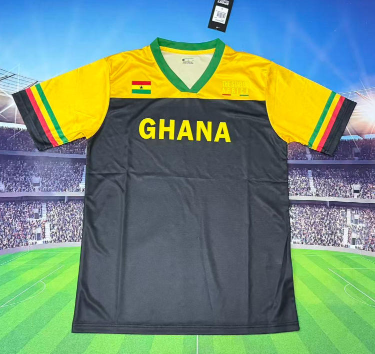 2026 World Cup Ghana Training Jersey  (Fan version)