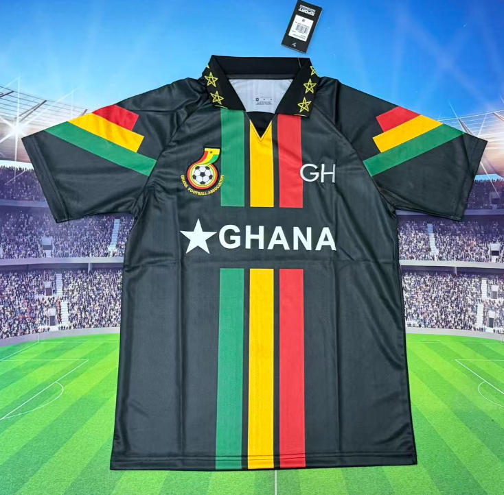 2026 World Cup Ghana Black StarsTraining Jersey  (Fan version)