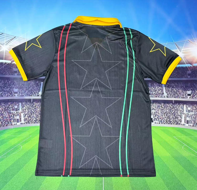 2026 World Cup Ghana Black Training Jersey  (Fan version)