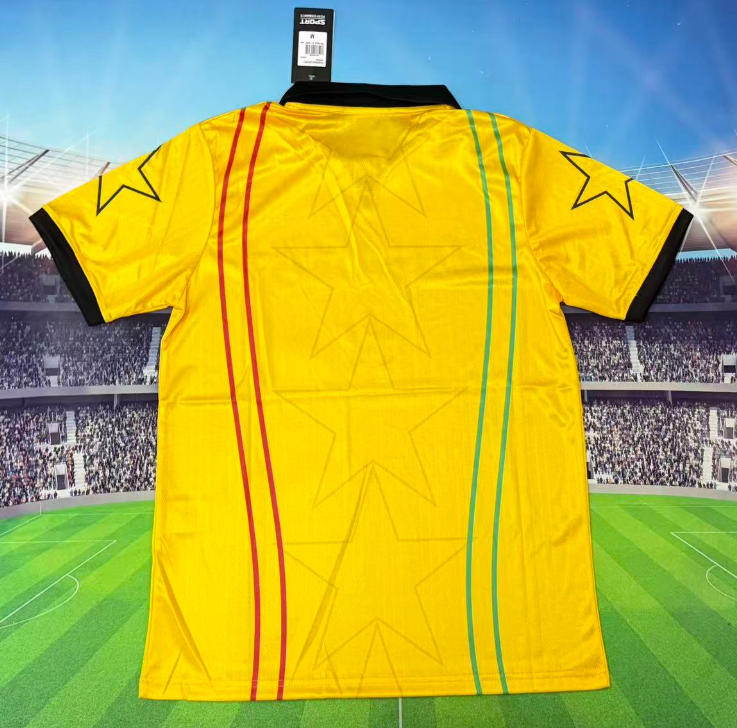 2026 World Cup Ghana Yellow Jersey  (Fan version)
