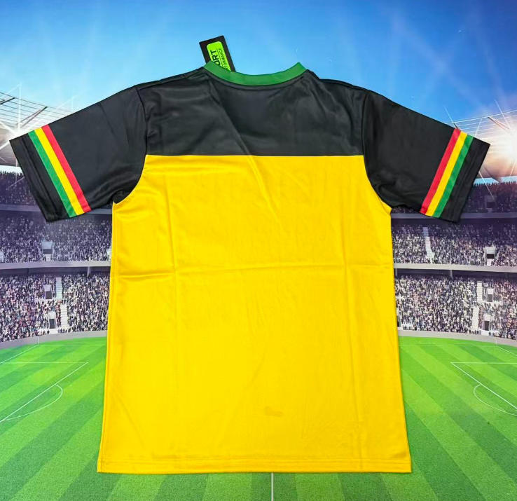 2026 World Cup Ghana black and yellow Jersey  (Fan version)