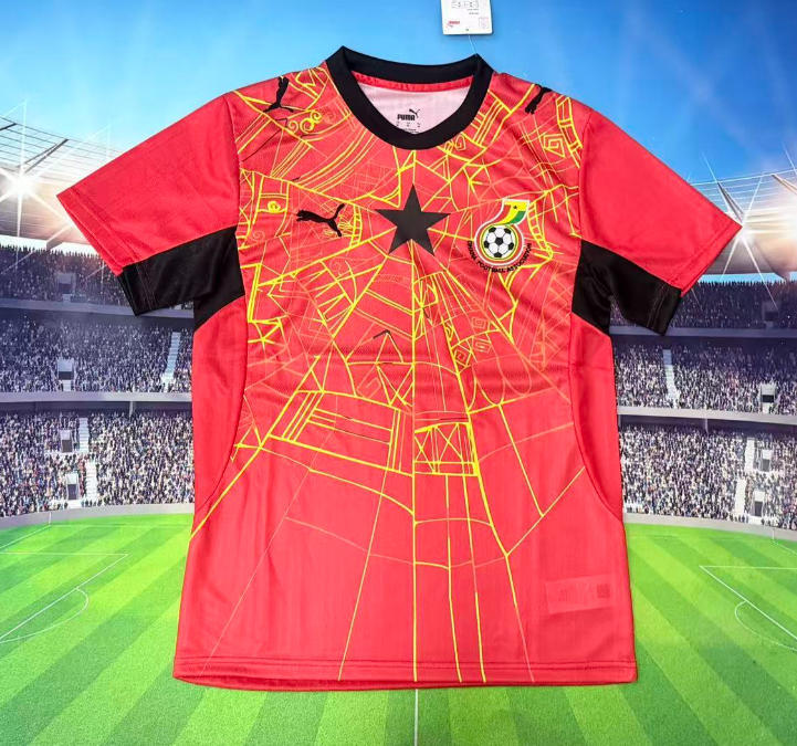 2026 World Cup Ghana Red special Jersey  (Fan version)