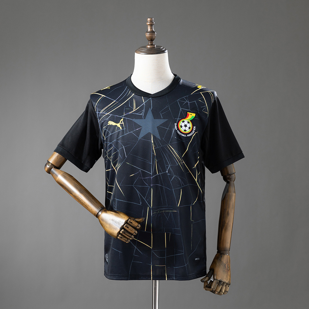 2026 World Cup Ghana Black Jersey  (Fan version)