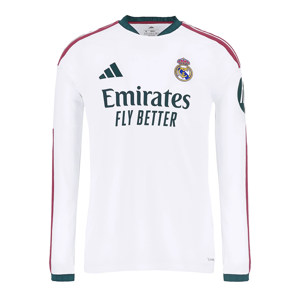 Real Madrid 2026-27 Home Long Sleeves Shirt （Fan version）