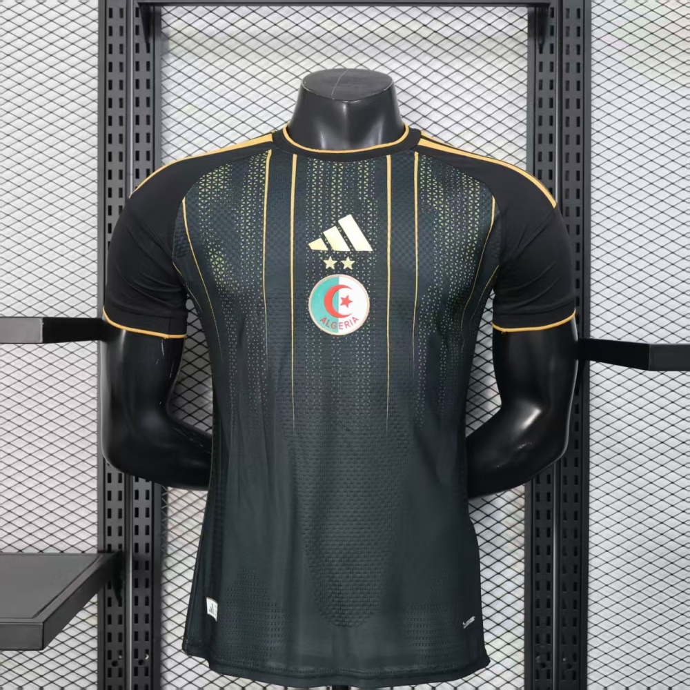 2026 Algeria World Cup black gold jersey（player version）