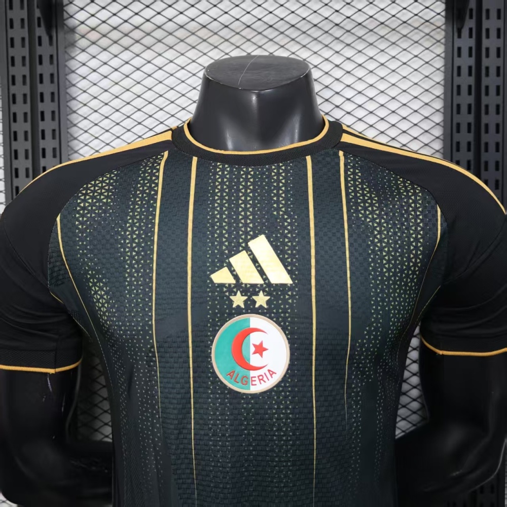 2026 Algeria World Cup black gold jersey（player version）