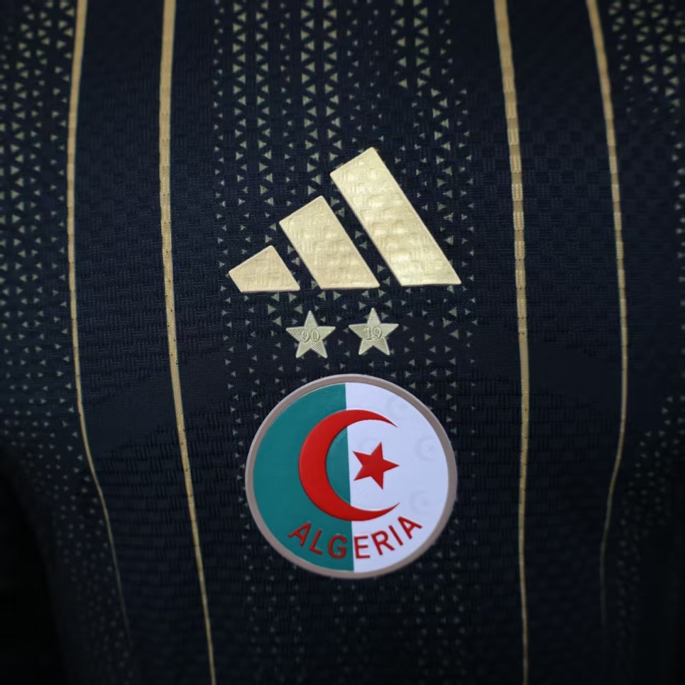2026 Algeria World Cup black gold jersey（player version）