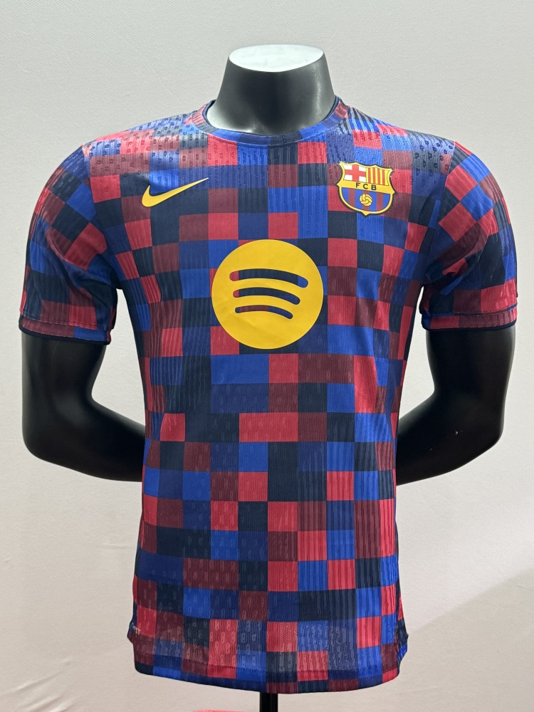 2026 27 Barcelona pre match jersey（Player version）