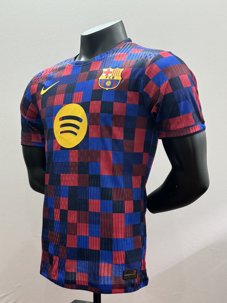 2026 27 Barcelona pre match jersey（Player version）