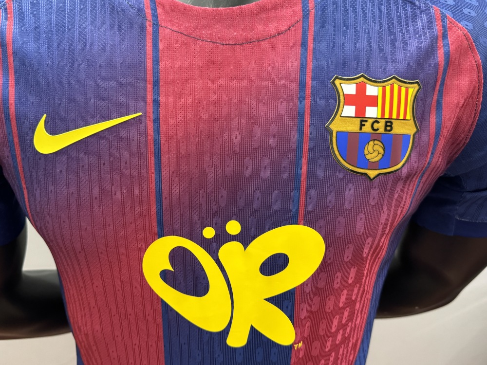 2026 27 Barcelona Co-branded Edition jersey（Player version）