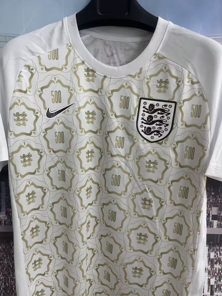 2026 England White training Shirt (Fan version)