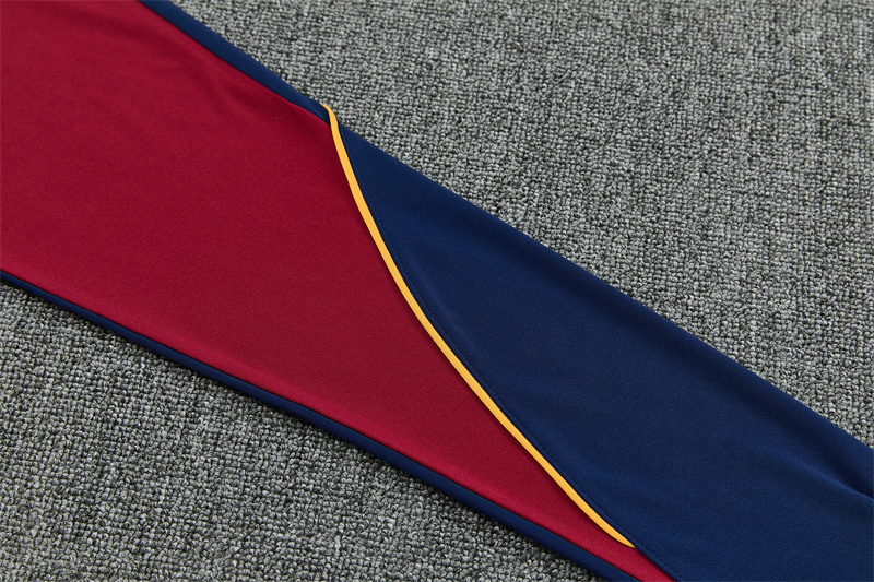 26 27 Barcelona Royal Blue training suit set adults and kids