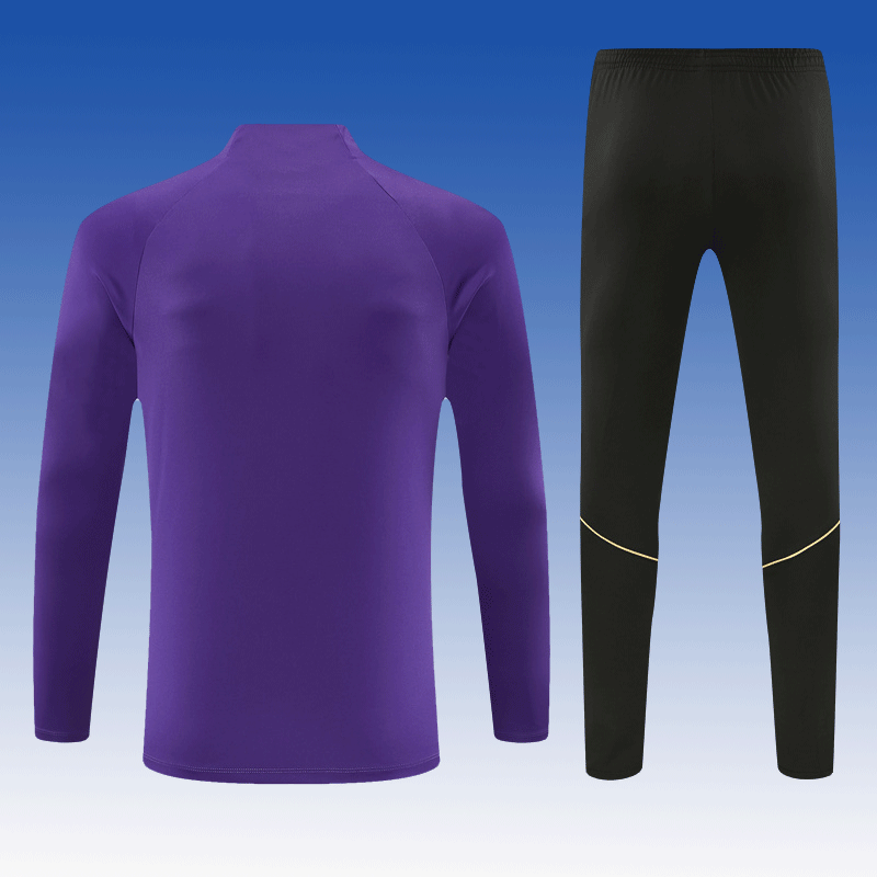 2026 27 Barcelona Purple training suit set adults and kids