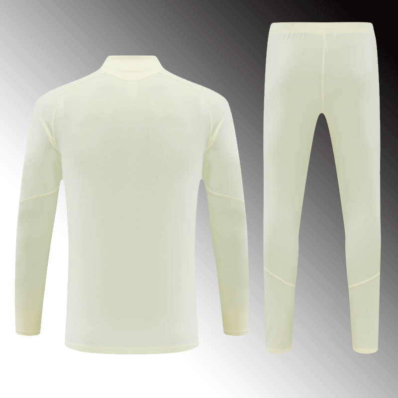 2026 27 Real Madrid Beige Tracksuit set adults and kids