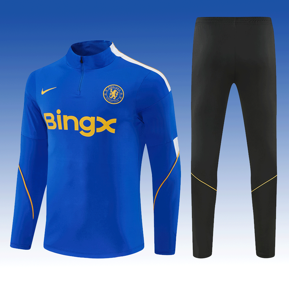 2026 27 Chelsea Blue Tracksuit set adults and kids