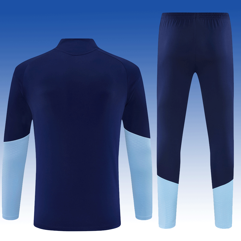 2026 27 Ajax Royal Blue Football Tracksuit for Adults and Kids