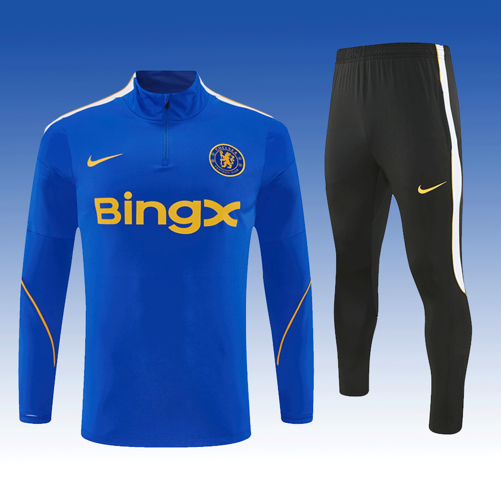 2026 27 Chelsea Blue Tracksuit set adults and kids