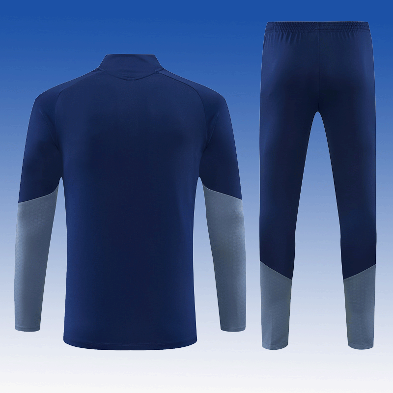 2026 27 Bayern Royal Blue Football Tracksuit for Adults and Kids