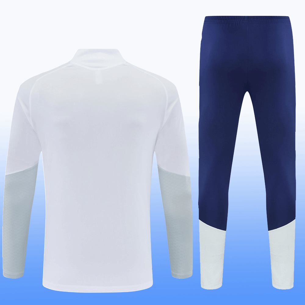 2026 27 Real Madrid White Tracksuit set adults and kids