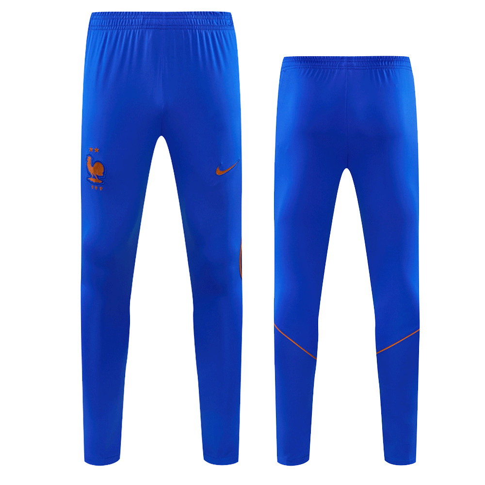 2026 27 France Color Blue Football Tracksuit for Adults and Kids